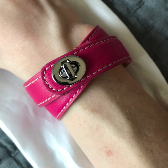 Coach leather wrap bracelet. NWOT - Picture 3 of 6